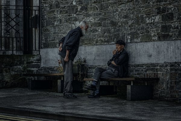 Stone Wall Conversation